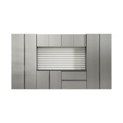 Nova Series - Garage Cabinet Set A With Soft Closing Doors - Dark Gray