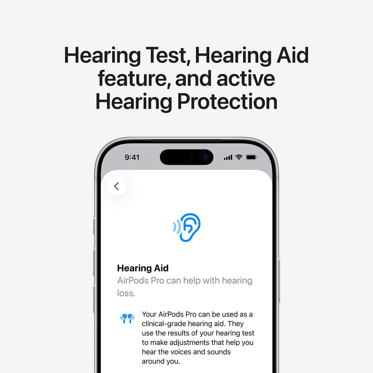 Apple - AirPods Pro 3, Wireless Active Noise Cancelling Earbuds with Heart Rate Sensing Feature - White