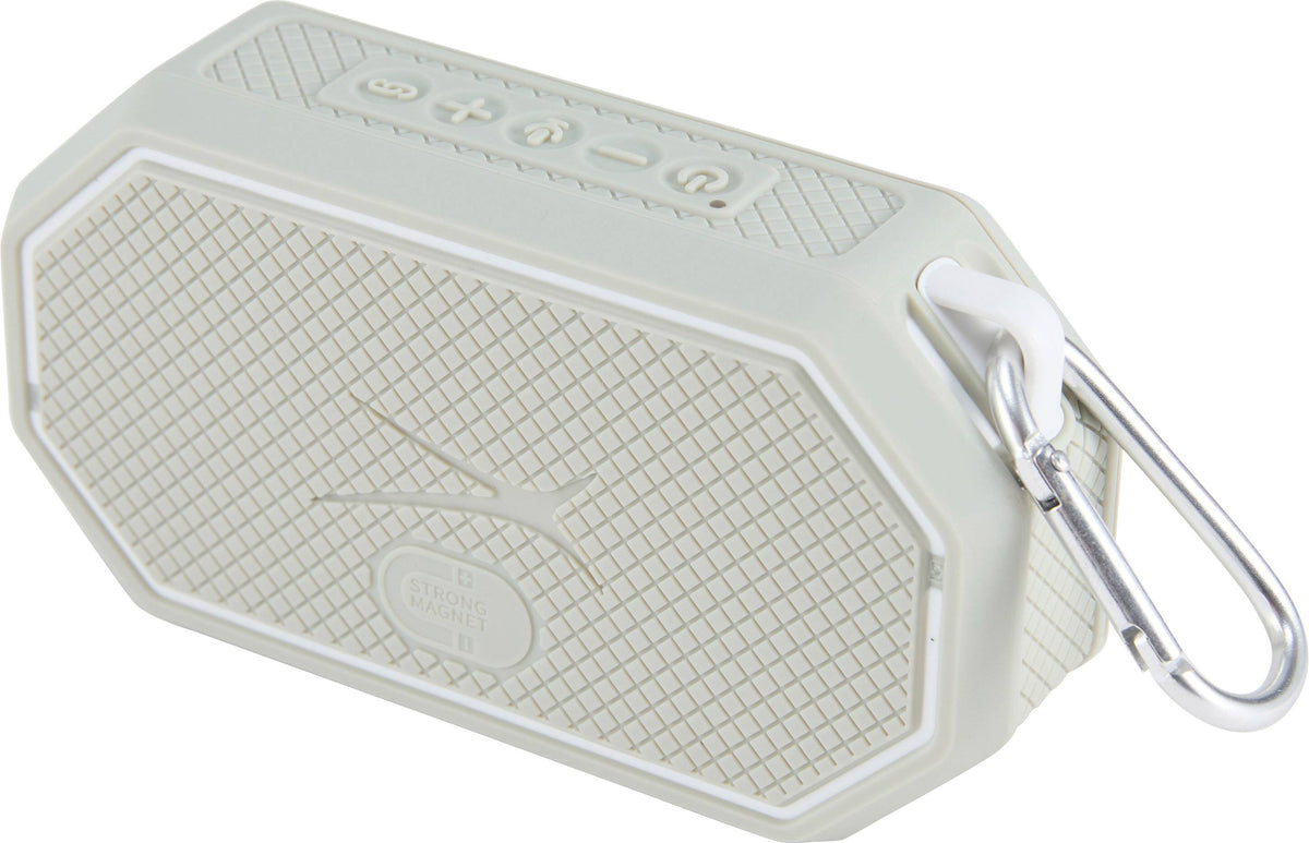 Altec Lansing - Bluetooth HydraMini 2.0 EverythingProof Portable Speaker - Gray/White