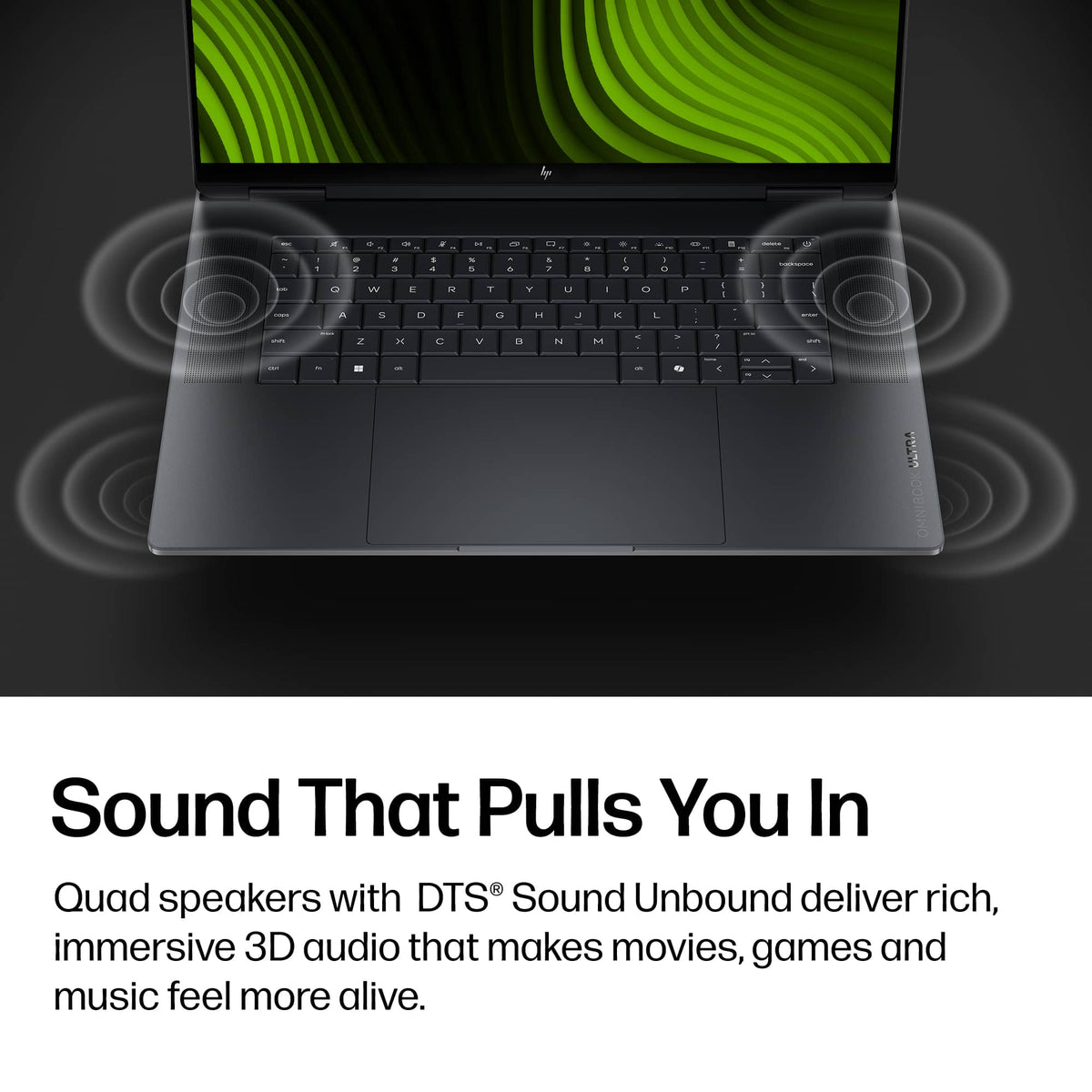 HP - OmniBook Ultra 16" 3K OLED Touchscreen Laptop - NVIDIA RTX Spark N1X 20-Core (2026) - 32GB Memory - 1TB SSD -Copilot+ PC - Eclipse Gray