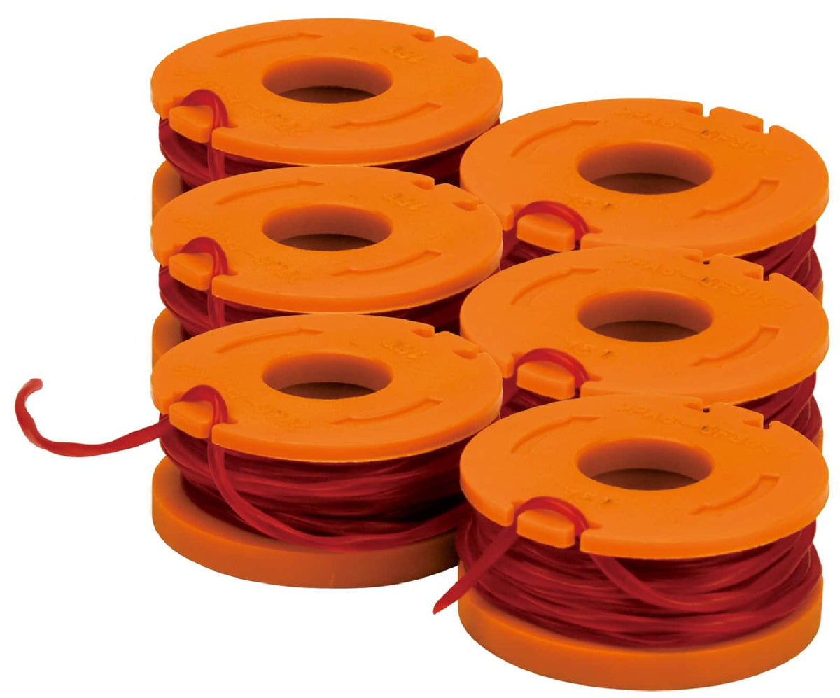 WORX - 6 Replacement Trimmer Line for Select Cordless String Trimmers - Orange