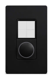 Sonance - Blaze Wall-M US - Multi-Zone PoE-Powered Wall-Controller (Each) - Black