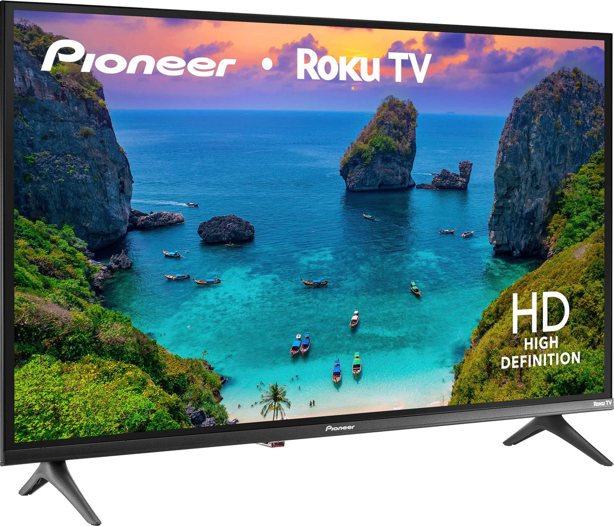 Pioneer - 32-inch Class LED 720p HD Smart Roku TV