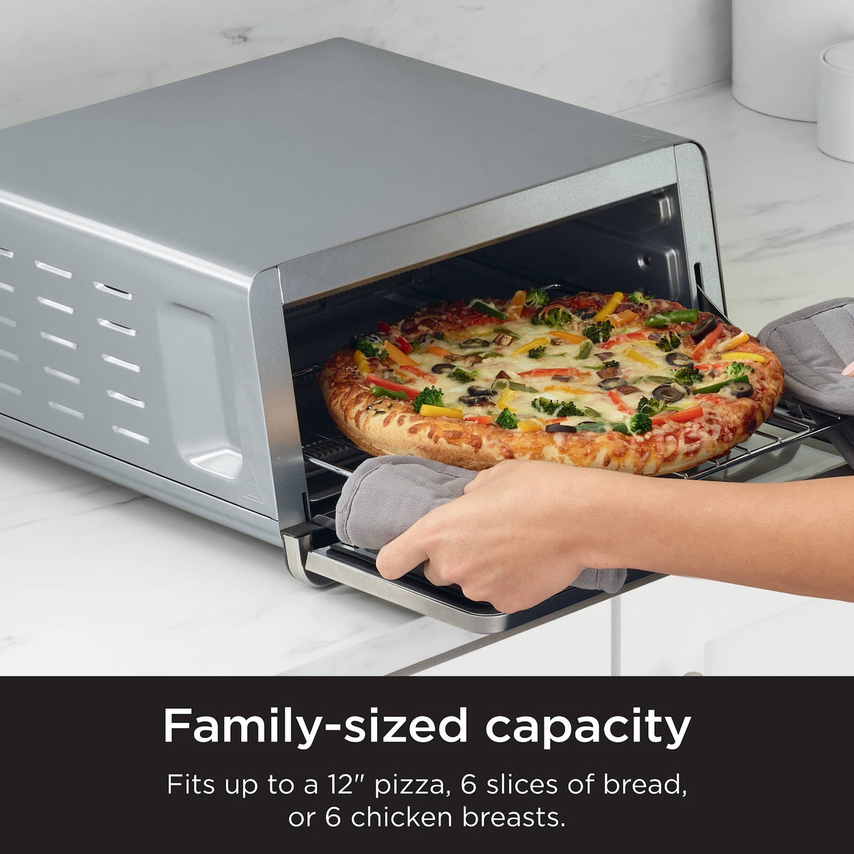 Ninja - Flip Toaster Oven & Air Fryer - Gray