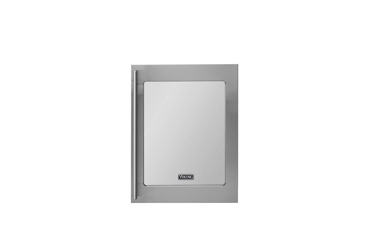 Viking - 24” W. Classic Door Panel for Undercounter Beverage Center with Glass Door, for FRUI/FBUI/FWUI5242G - Stainless Steel