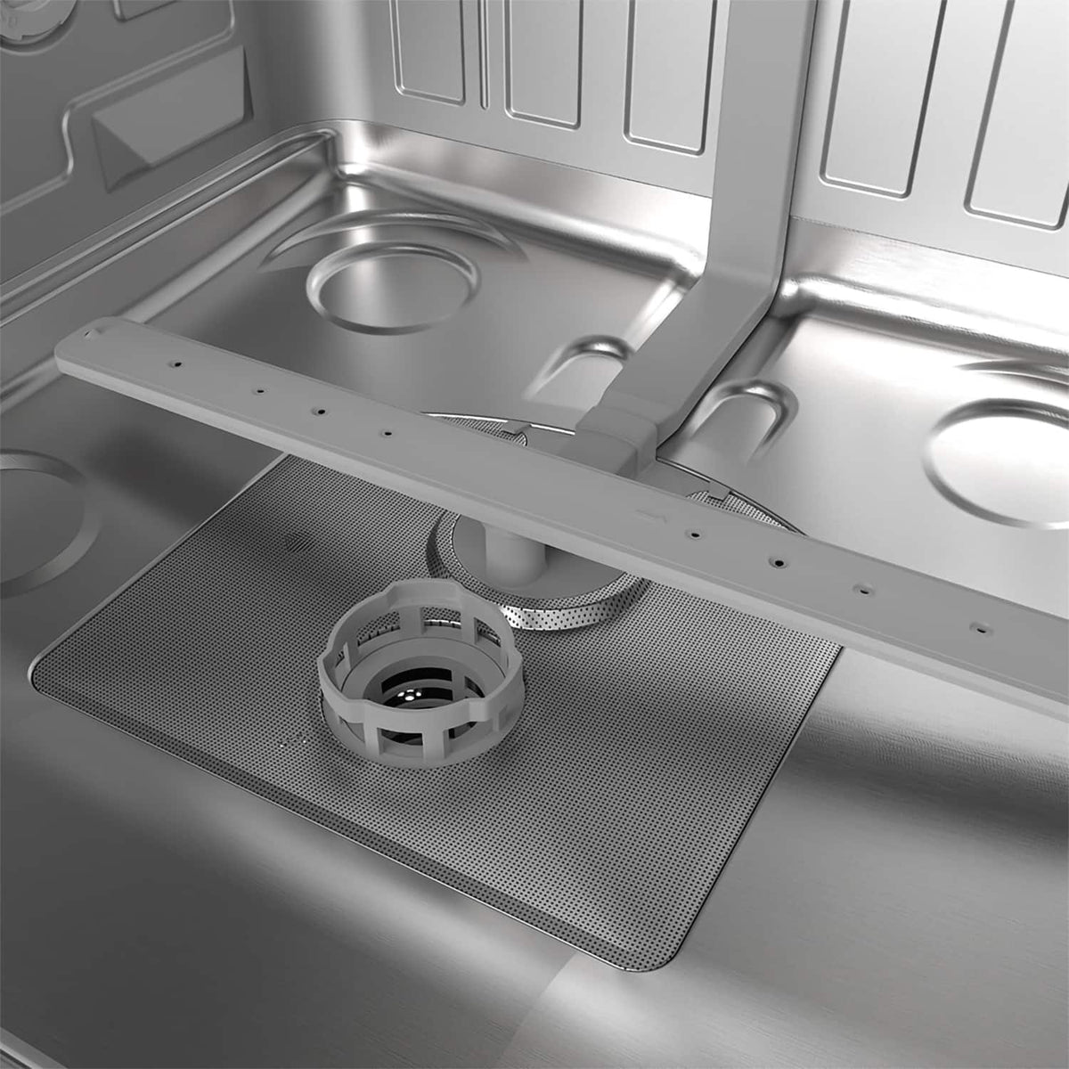 Thor Kitchen - 24" Top Control Built-In Dishwasher Stainless Steel Tub with Pocket Handle, 51 dBA - Stainless Steel