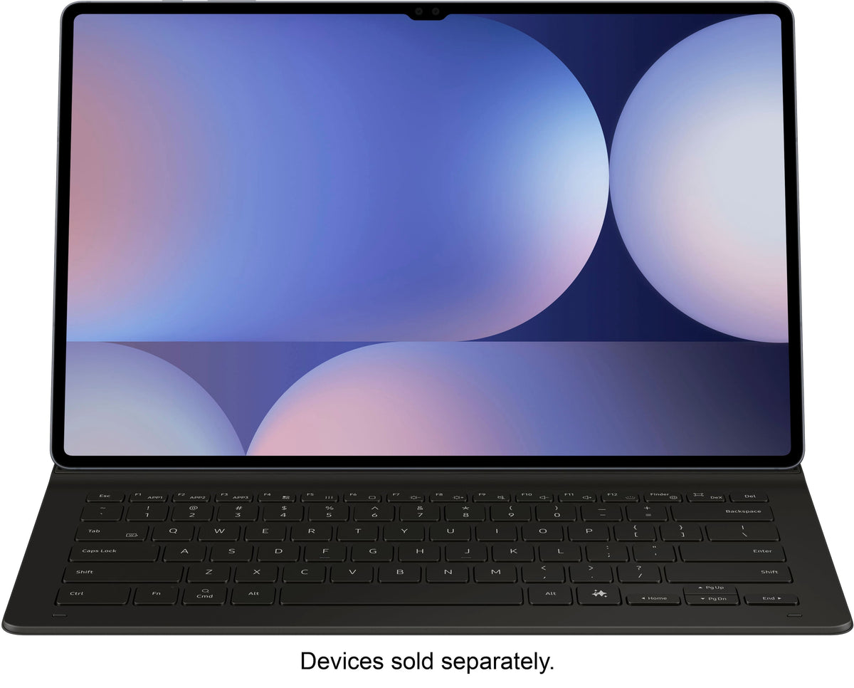 Samsung - Galaxy Tab S10 Ultra/S9 Ultra Cover Keyboard Slim - Black