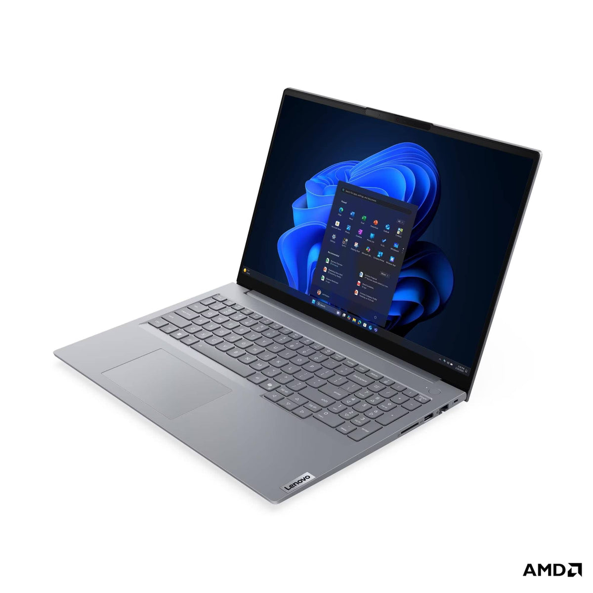 Lenovo - ThinkBook 16 G9 AI PC 16" Laptop - Latest Model - AMD Ryzen 7 250 with 16GB Memory - 512GB SSD - Arctic Grey