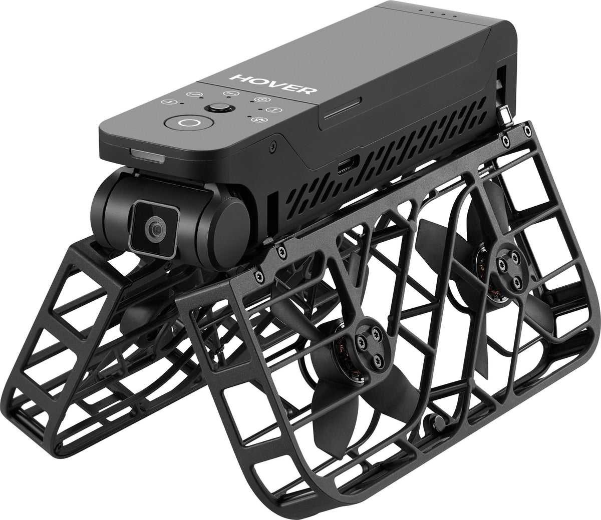 HOVERAir - X1 Self-Flying Camera Drone Combo - Black