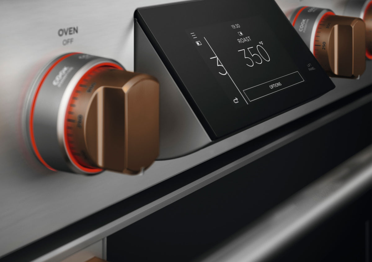 Fisher & Paykel - Pro Range Dial Kit, 48", 6 Zone, Dark Copper - Compatible with RIV3-486 - Dark Coper