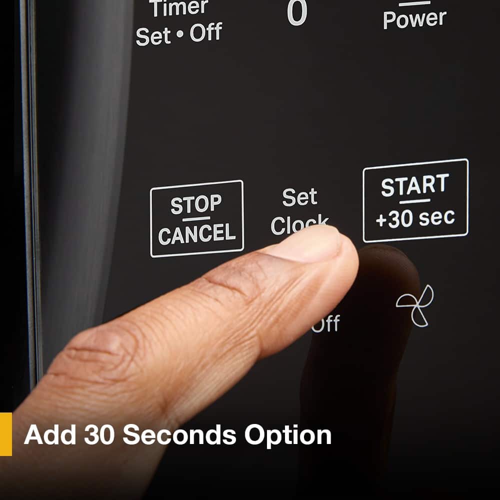 Whirlpool - 1.9 Cu. Ft. Over-the-Range Microwave with Sensor Cooking - Black Stainless Steel