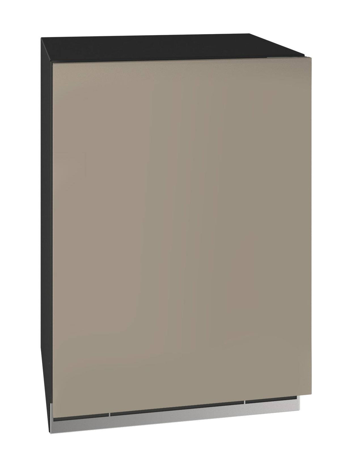 U-Line - 24"W. 5.1 Cu.Ft. Built-In Panel Ready Compact Beverage Center - Custom Panel Ready