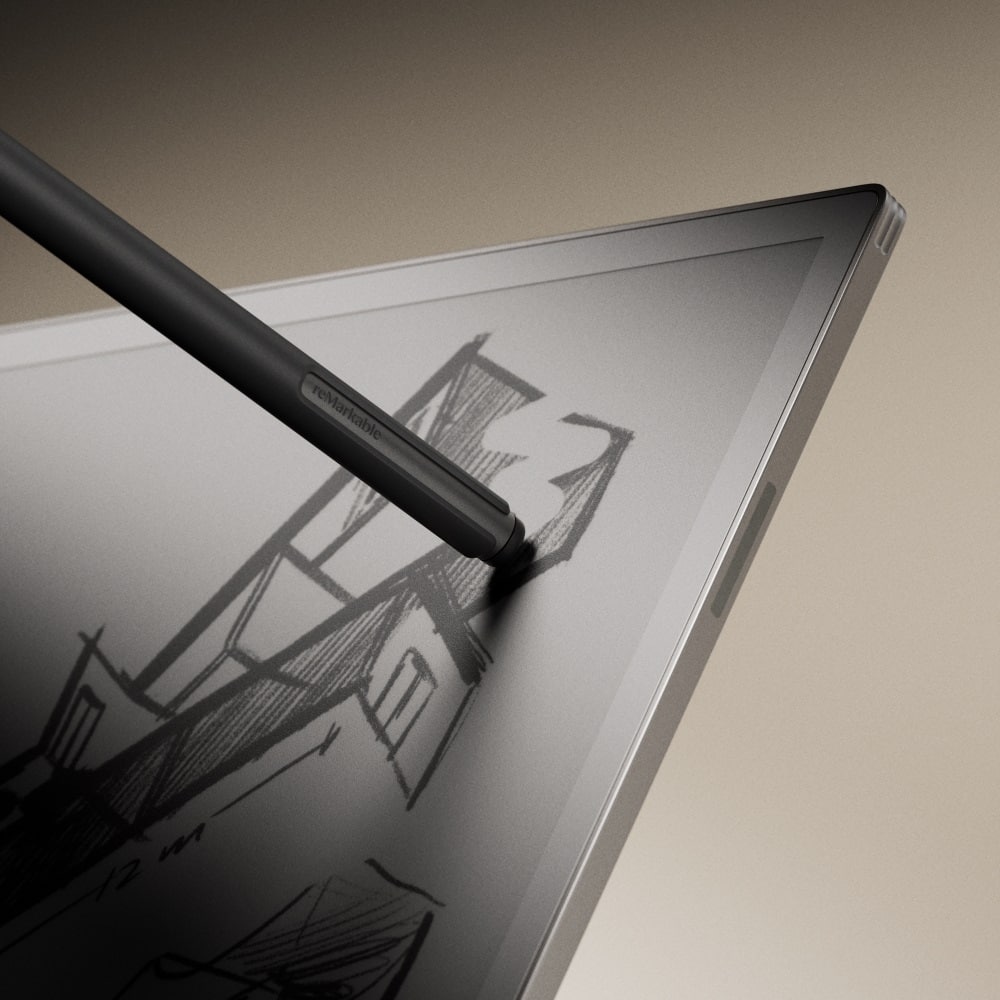 reMarkable - Paper Pro - 11.8" Paper Tablet with Marker Plus - Gray