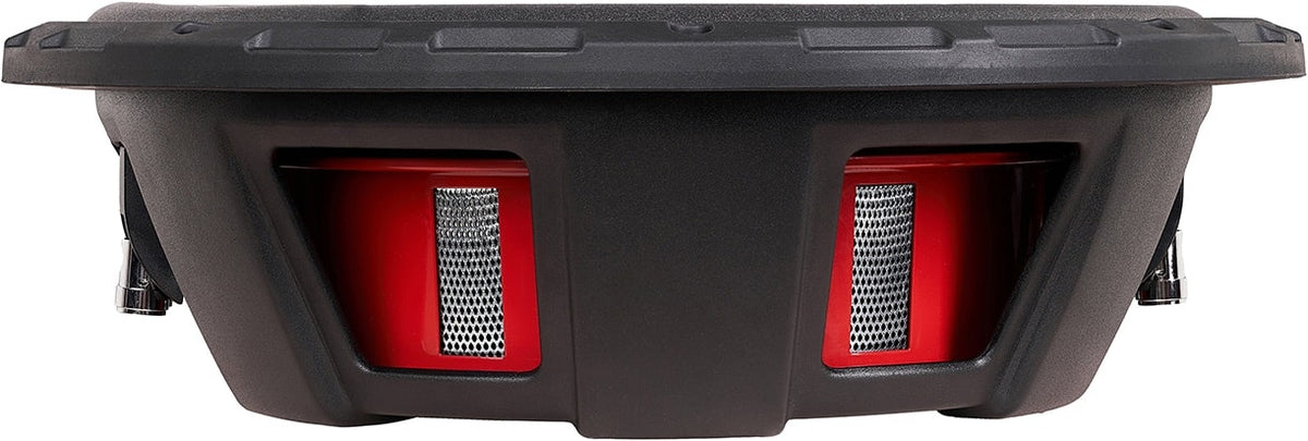 MB Quart - Discus 12" 600W Dual-Voice Subwoofer - Red