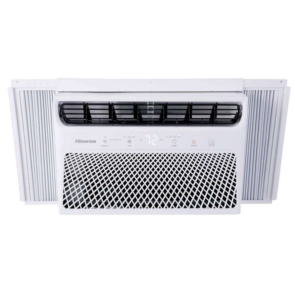 Hisense - 10,000 BTU Window Air Conditioner with Inverter Technology & ConnectLife App 450 Sq. Ft. with Remote - White