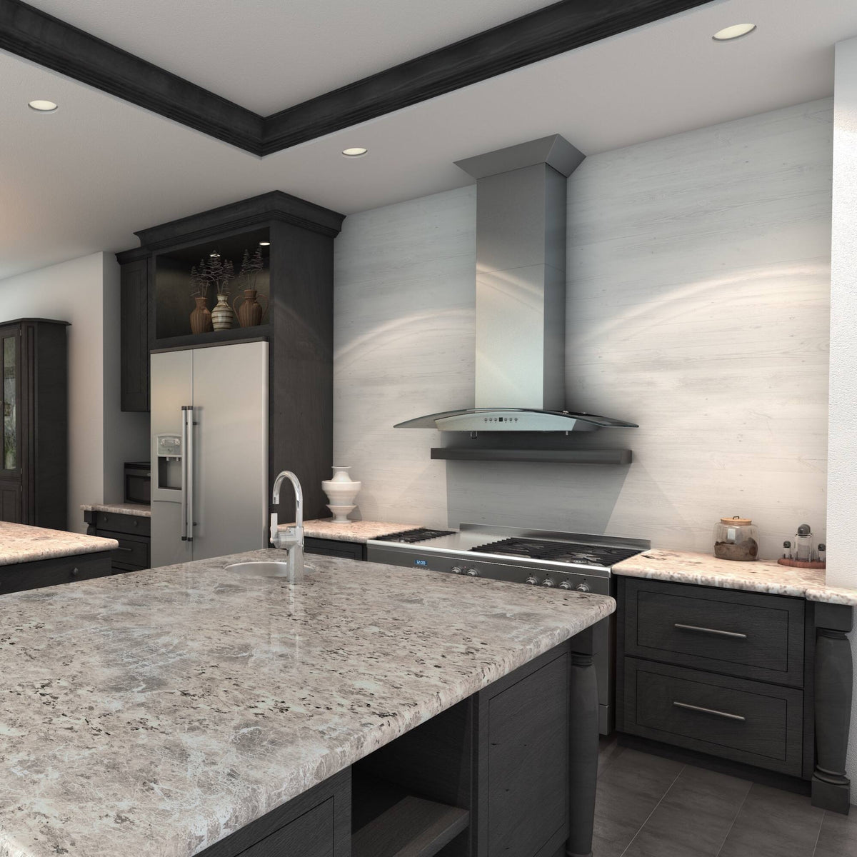 ZLINE - 30 inches - Externally Vented - Wall Range Hood - Stainless Steel