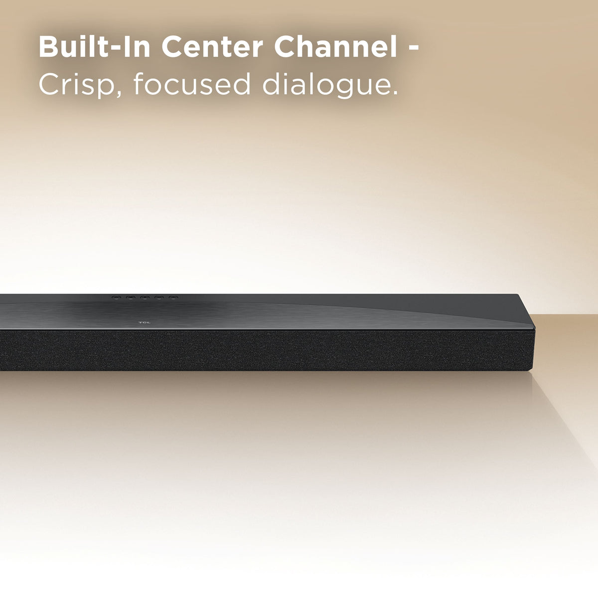 TCL - Q65H Q Class 5.1 Channel Soundbar with Dolby Atmos, Ray Danz Technology, and Wireless Subwoofer - Black