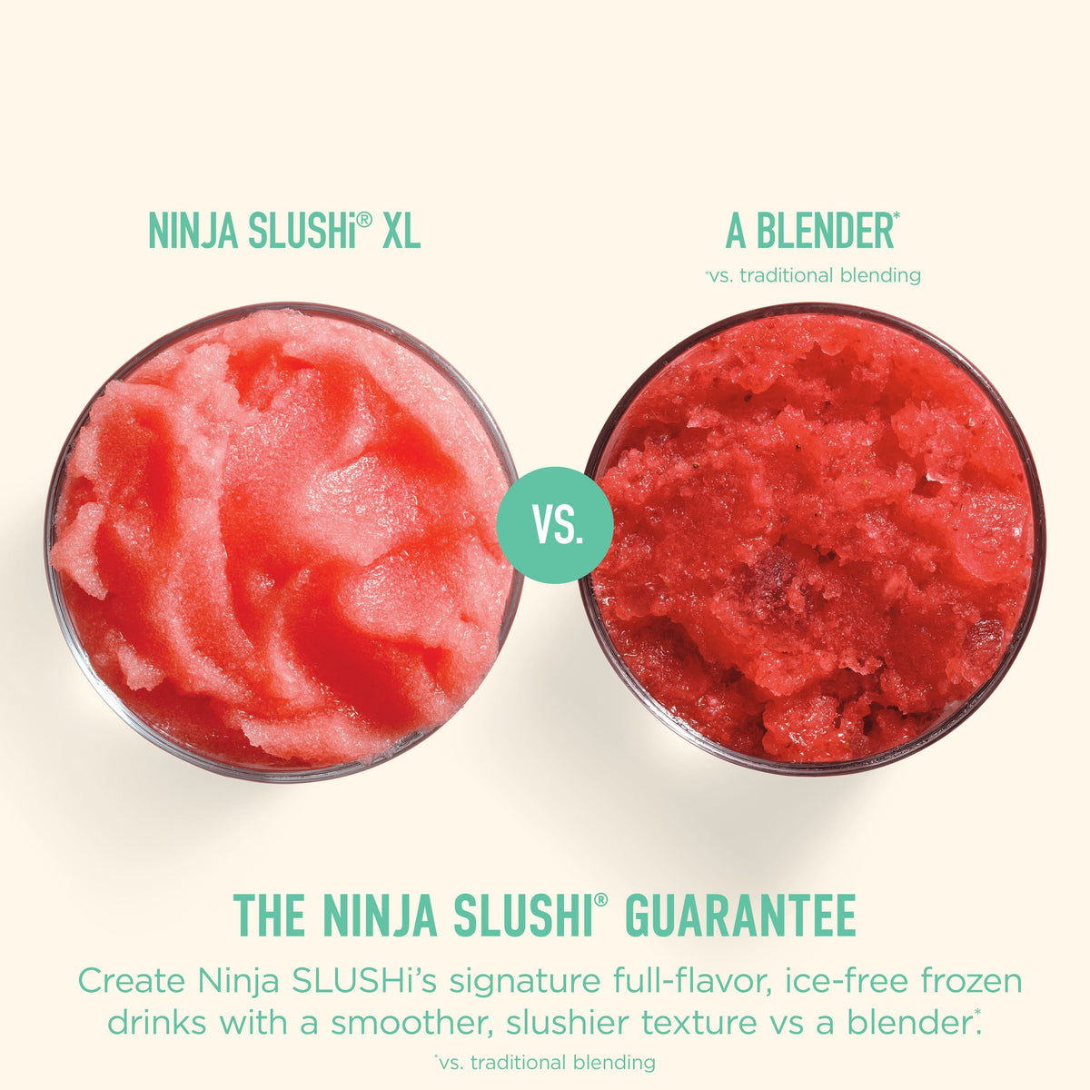 Ninja - SLUSHi® XL Smart Frozen Drink Maker, 128 oz - Crema
