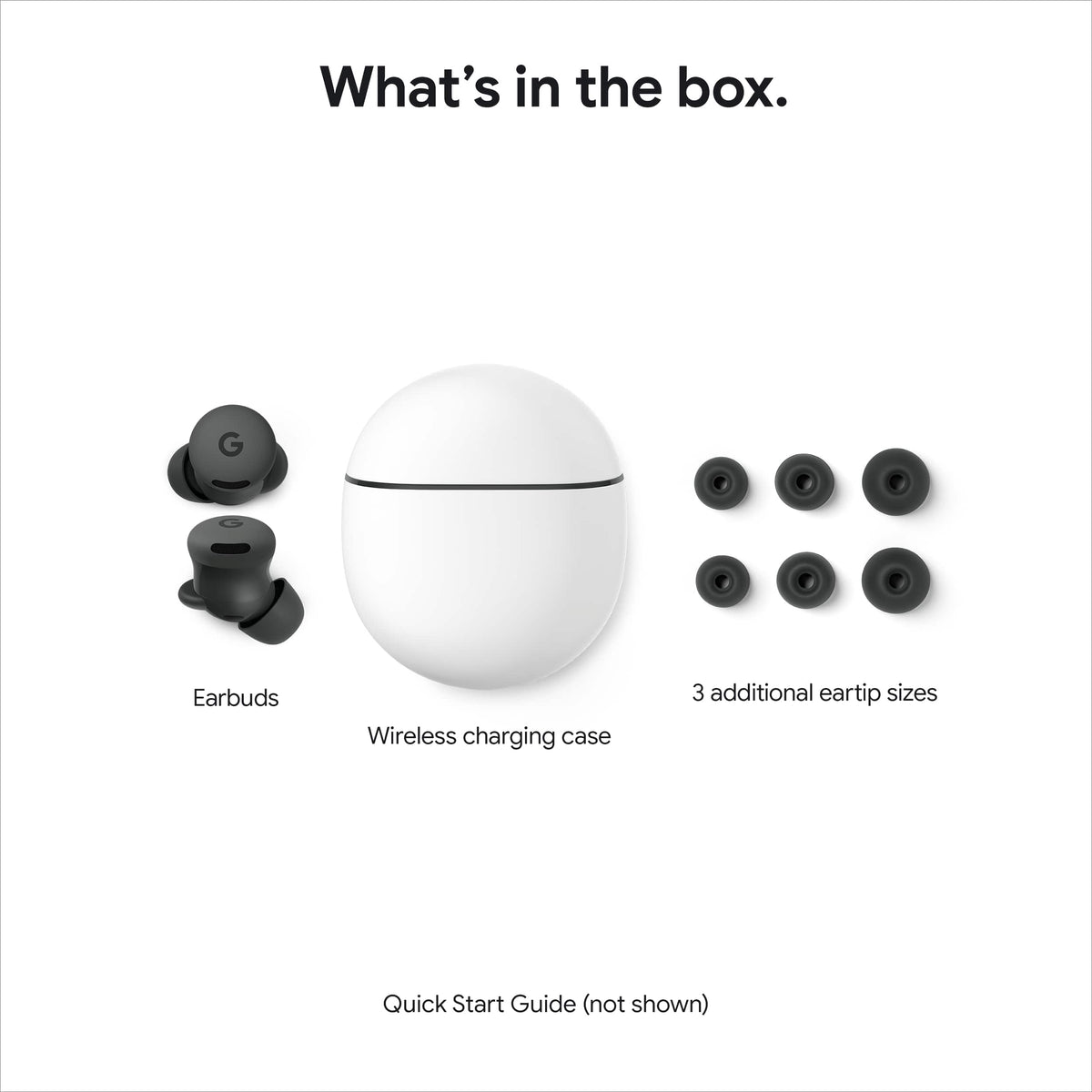 Google - Pixel Buds 2a - Wireless Earbuds with Active Noise Cancellation - Bluetooth Headphones - Hazel