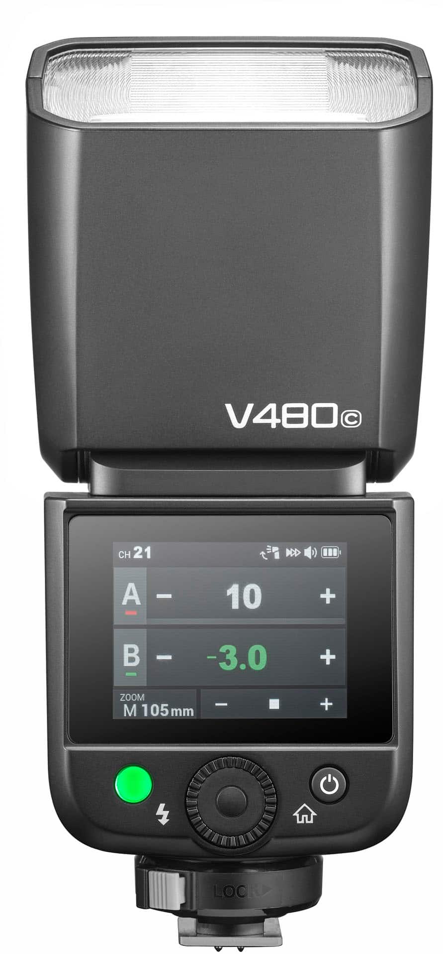 Godox - Ving V480S TTL Bi-color On-Camera Flash for Sony - Black