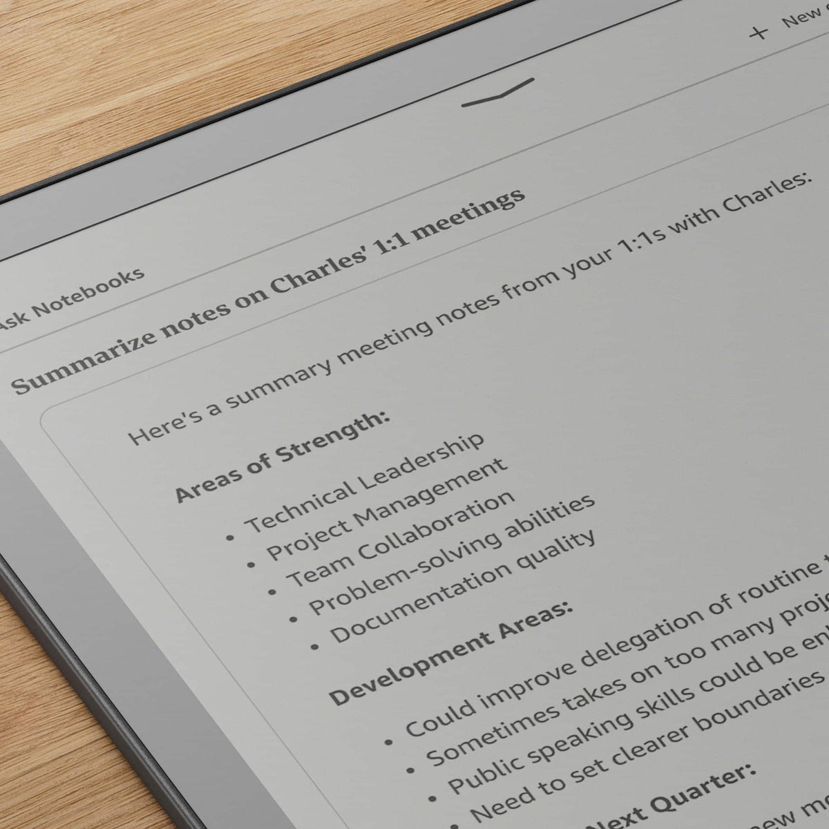 Amazon - Kindle Scribe without Front Light 16GB (newest model) — 11” paper-like display — Thinner, lighter, faster - 2025 - Graphite