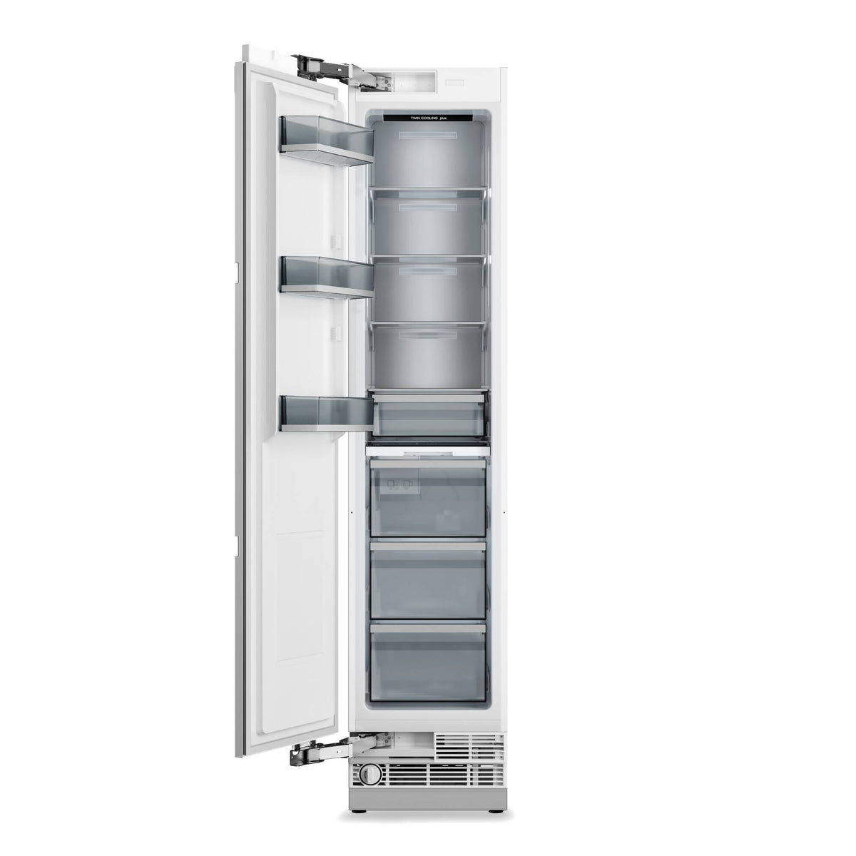 Thor Kitchen - 8.6-Cu. Ft. Upright Built In Column Freezer - Custom Panel Ready - White