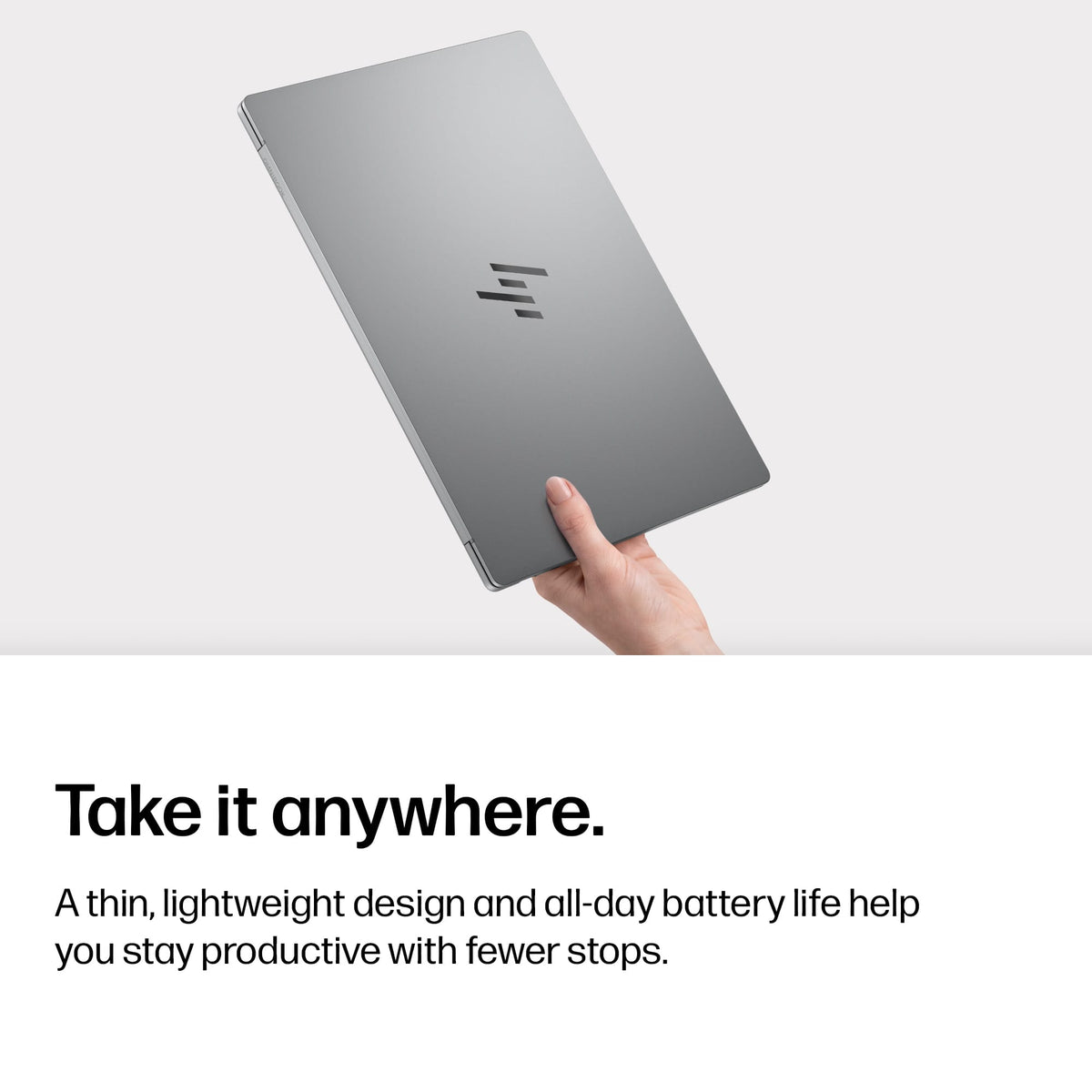 HP - Omnibook 5 - 14” 2K OLED Touchscreen Laptop - Intel Core 5 Series 3 (2026) - 8GB Memory - 512GB SSD - Smoke Silver