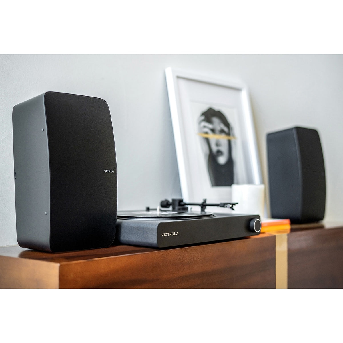 Victrola - Stream Onyx - Works with Sonos - Black