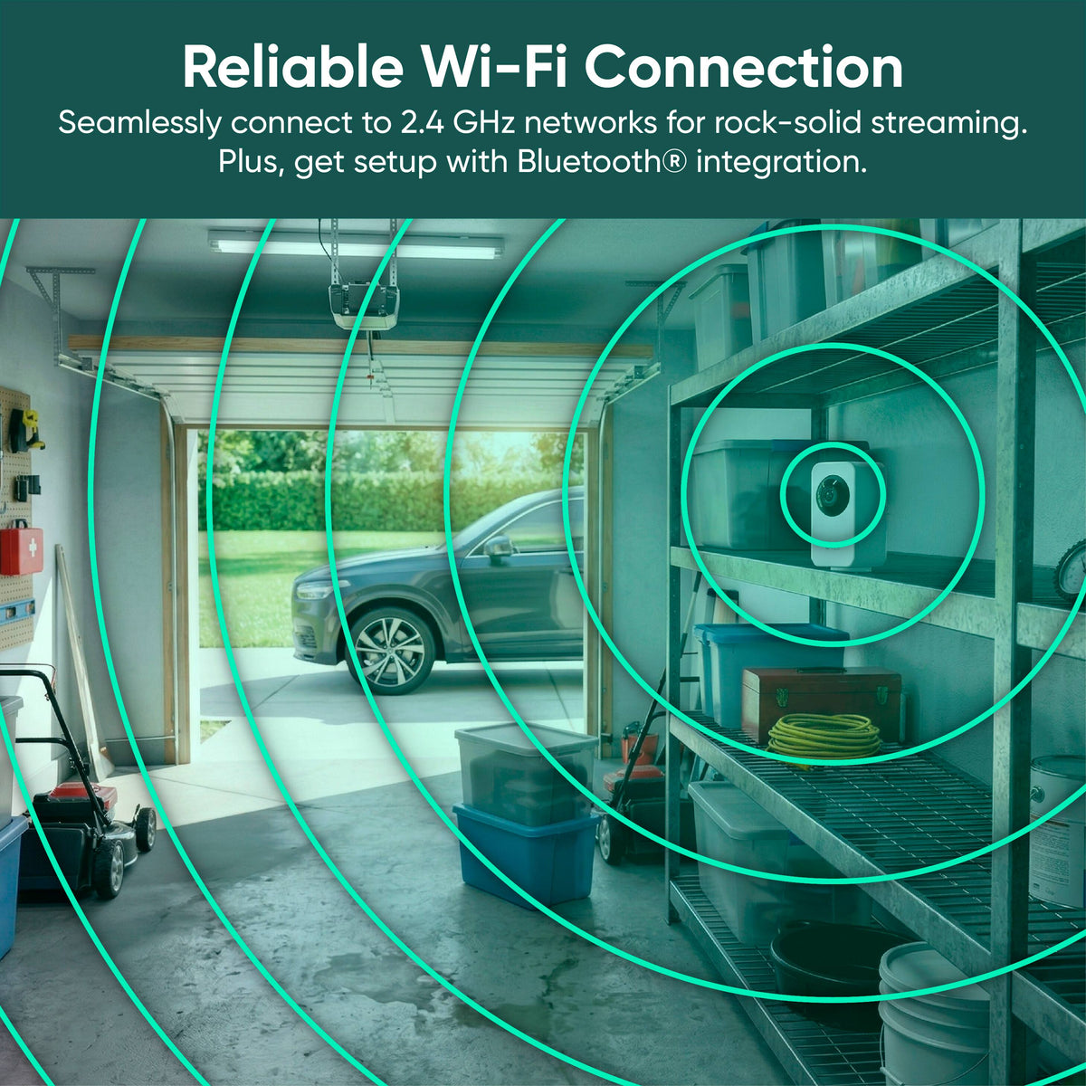 Wyze - Indoor Cam Pan 2K Indoor Pan/Tilt Wired Security Camera with Motion Tracking, Color Night Vision and 2-Way Audio - White