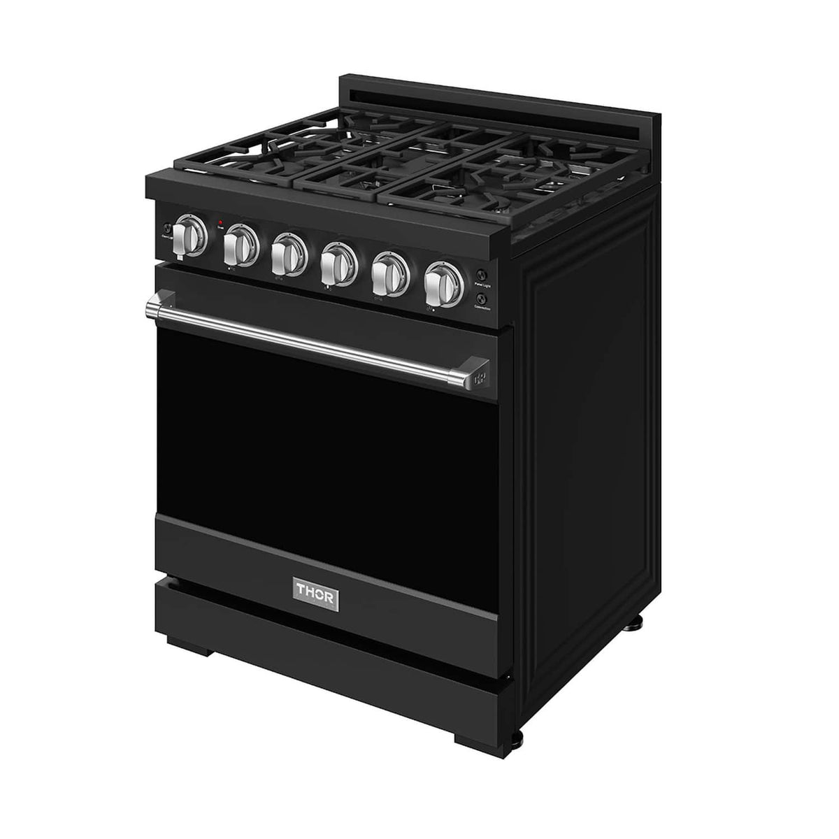 Gordon Ramsay Series by Thor Kitchen 4.55 Cu. Ft Freestanding Liquid Propane Gas Range with Stainless Steel Hardware - Black
