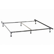 Deverton - Queen / Eastern King / California King Bed Frame With Center Support And Adjustable Design - Black