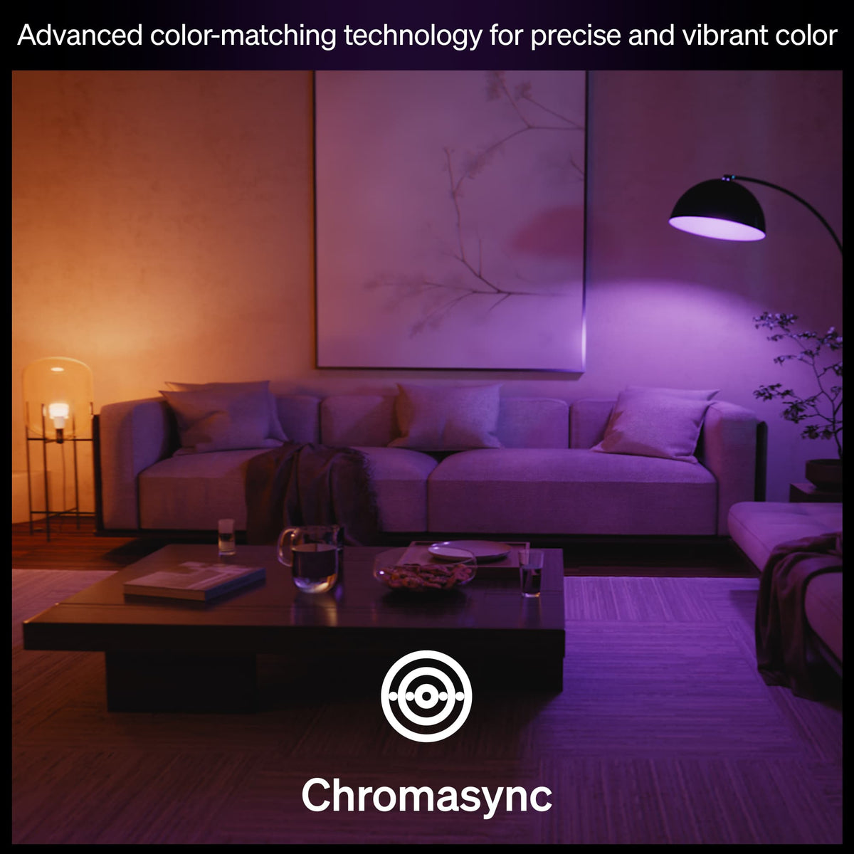 Philips - Hue Smart A19 E26 Bulb, 2pk - White and Color Ambiance