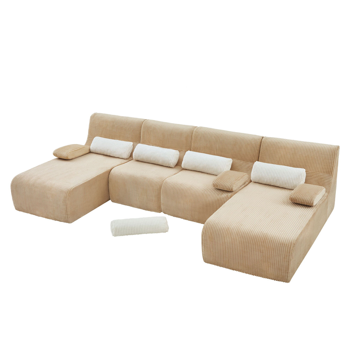 Sofá seccional de gran tamaño, asientos para sala de estar con diseño modular