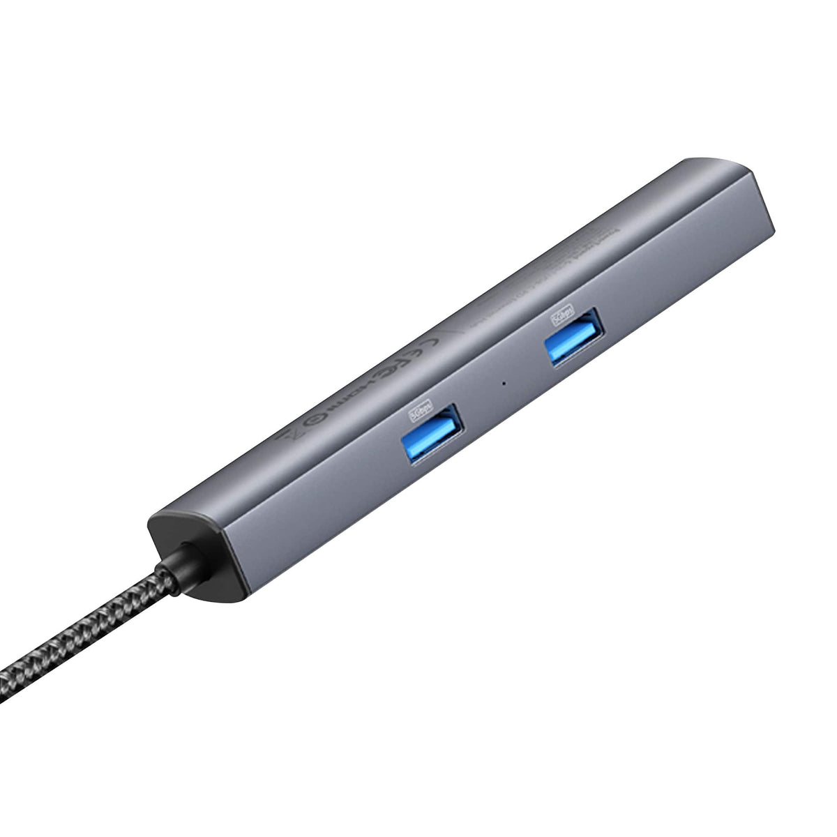 Anker - PowerExpand 6-in-1 USB-C PD Ethernet Hub - Gray