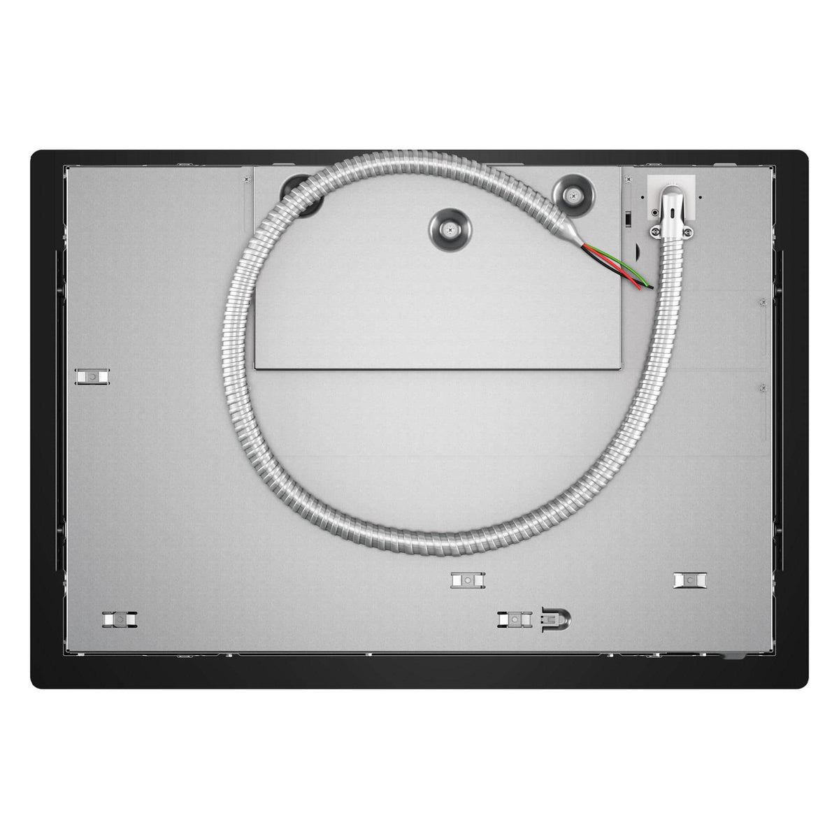 Whirlpool - 30 in. Wide 4 element Electric Induction Cooktop with Temp Cook Technology and WipeClean Coating - Stainless Steel