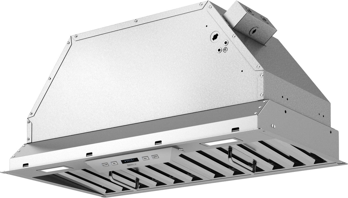 Zephyr - 27 inches - Externally Vented - Range Hood Insert - Stainless Steel