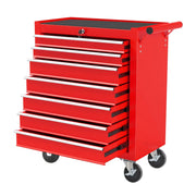 7 Drawer Rolling Tool Chest With Wheels, Multifunctional Tool Box And Storage
