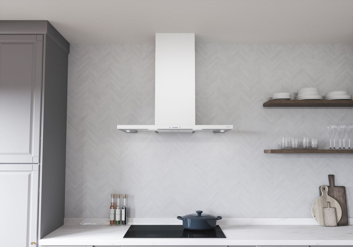 Zephyr - 30 inches - Convertible - Wall Range Hood - Stainless Steel