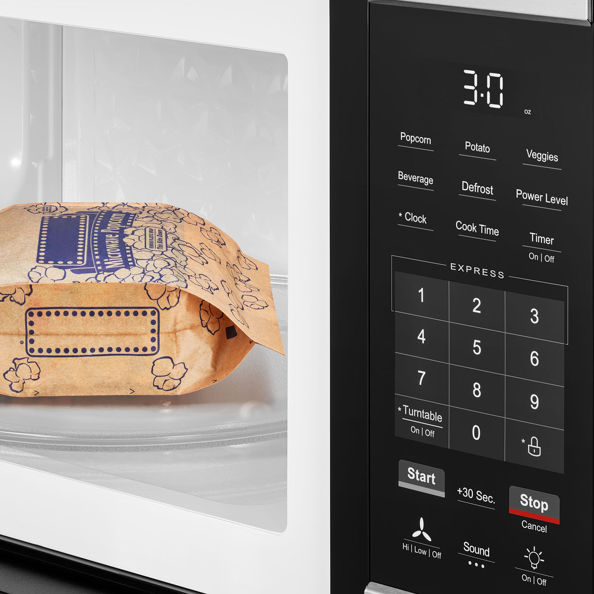 Insignia™ - 1.7 Cu. Ft. Over-the-Range Microwave with 2-Stage Cooking - Stainless Steel