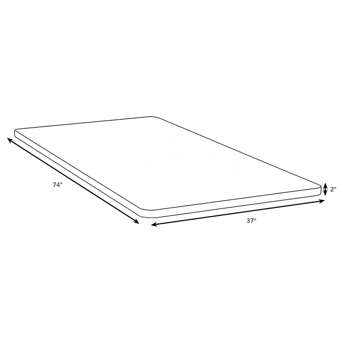 Adams - Base rígida para colchón