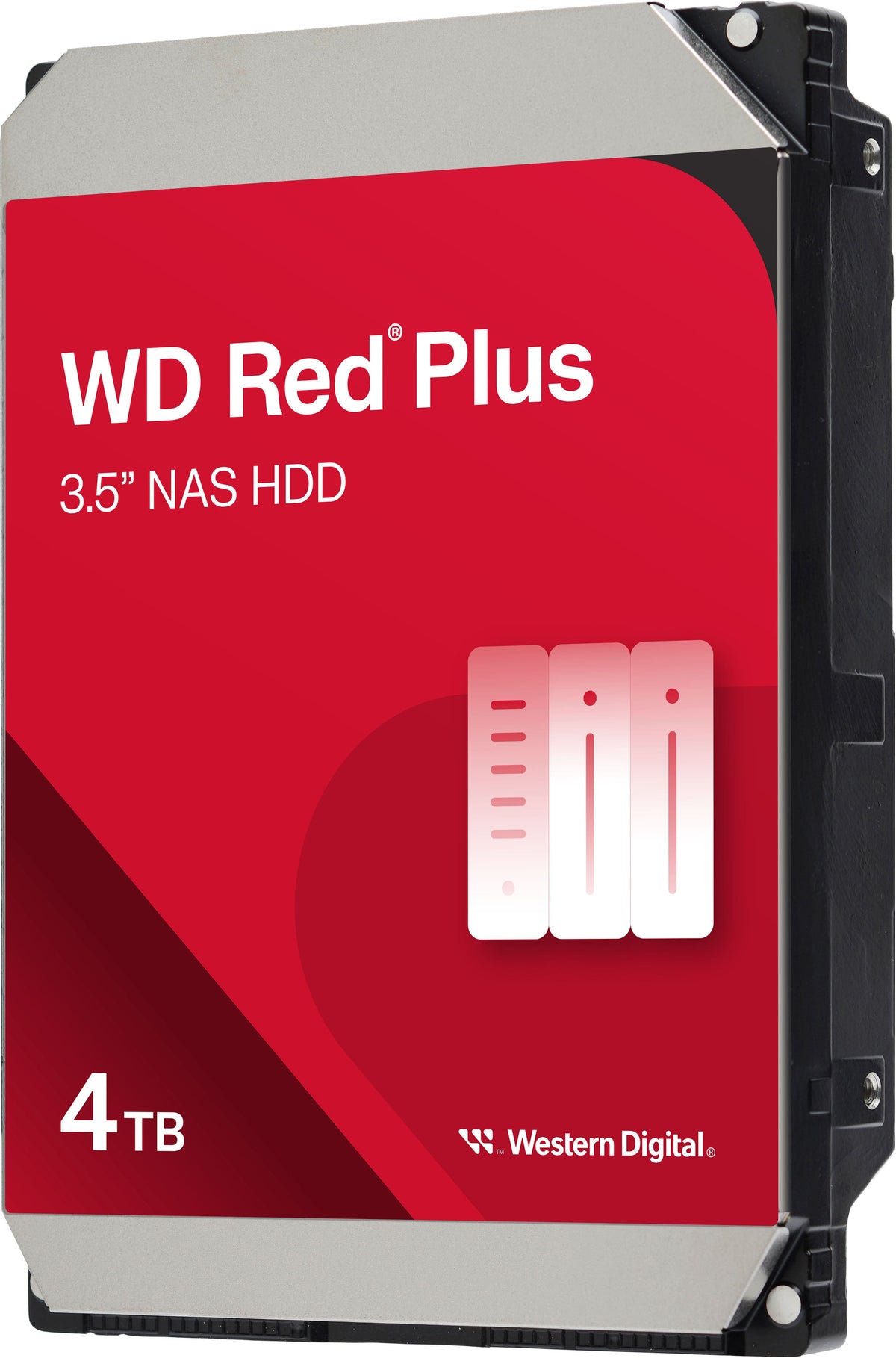 WD - Red Plus 4TB NAS Internal Hard Drive