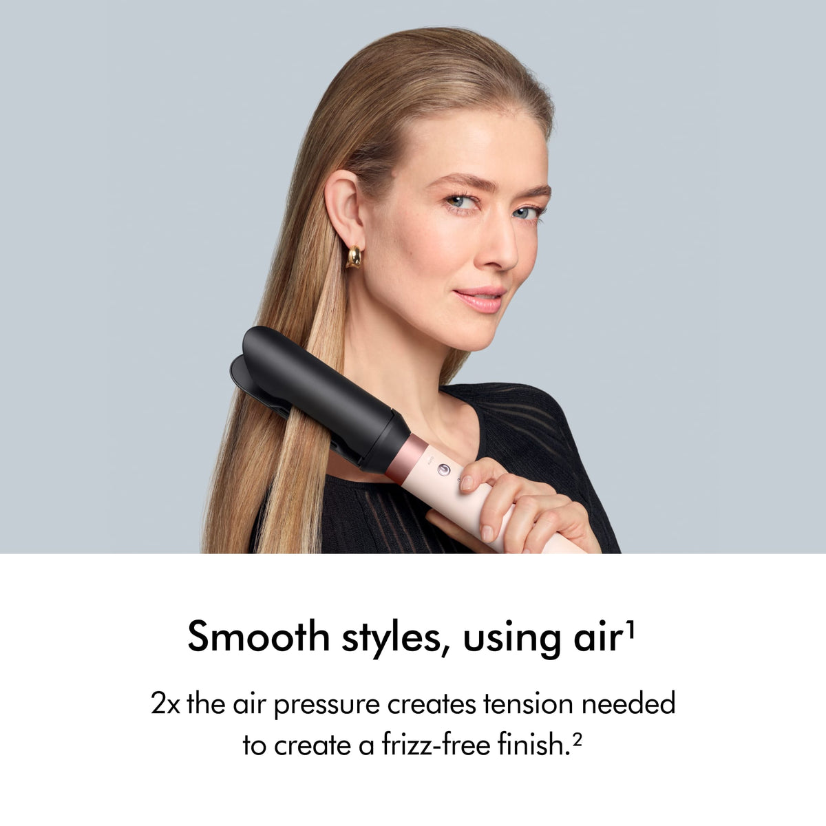 Dyson - Airwrap Coanda 2x Multi-Styler and Dryer For Straight+Wavy Hair - Ceramic Pink/Rose Gold