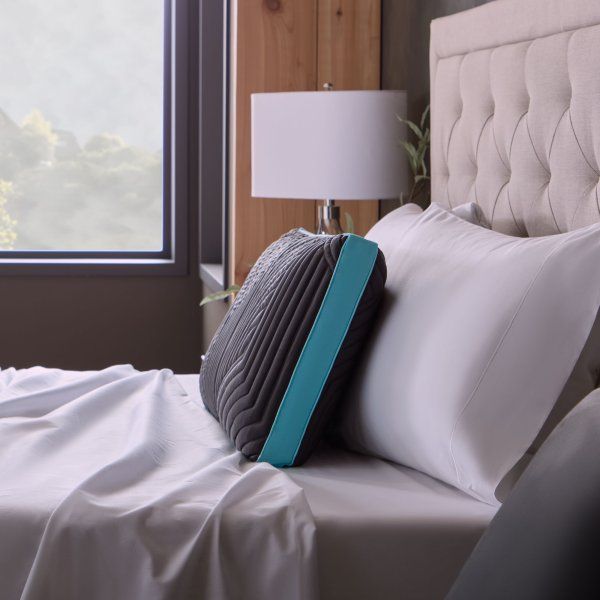 Ice Cloud - Omniphase Mid Loft Pillow - Queen Low Loft
