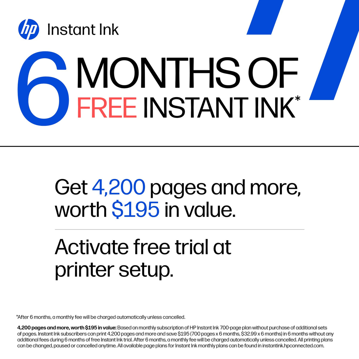 HP - DeskJet 2923 Wireless All-in-One Inkjet Printer, Scanner, Copier, AI-Enabled with 6 Months of Instant Ink - White