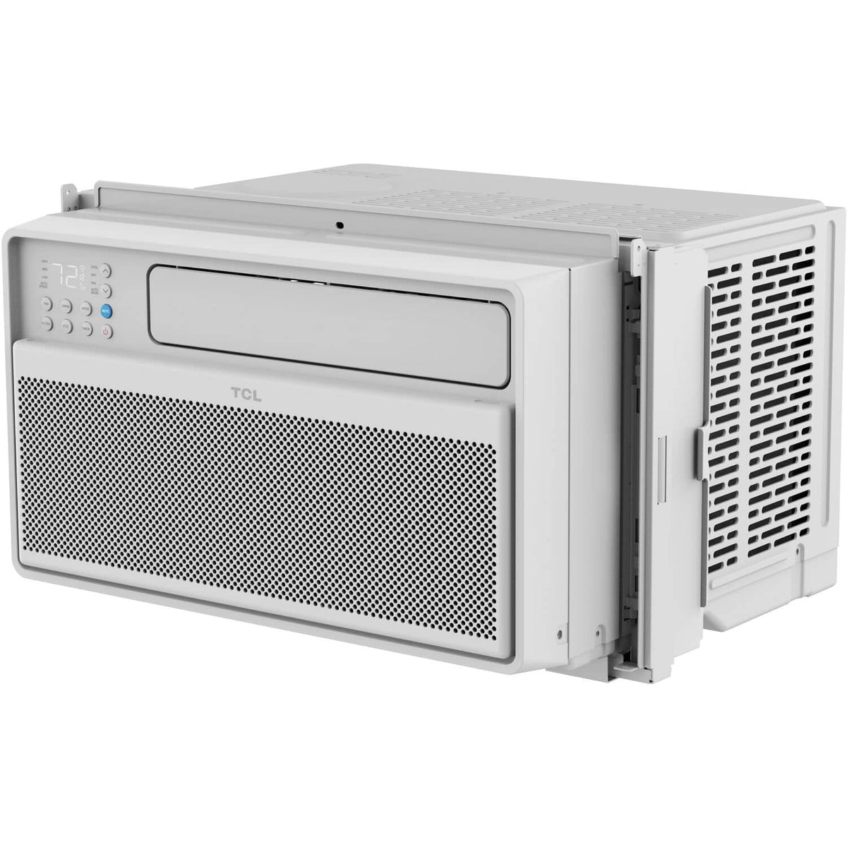 TCL - 550 Sq. Ft. 12,000 BTU Smart Inverter Window Air Conditioner - White
