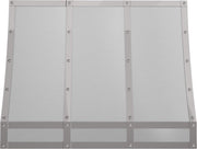 Zephyr - 36 inches - Convertible - Shell Range Hood - Stainless Steel