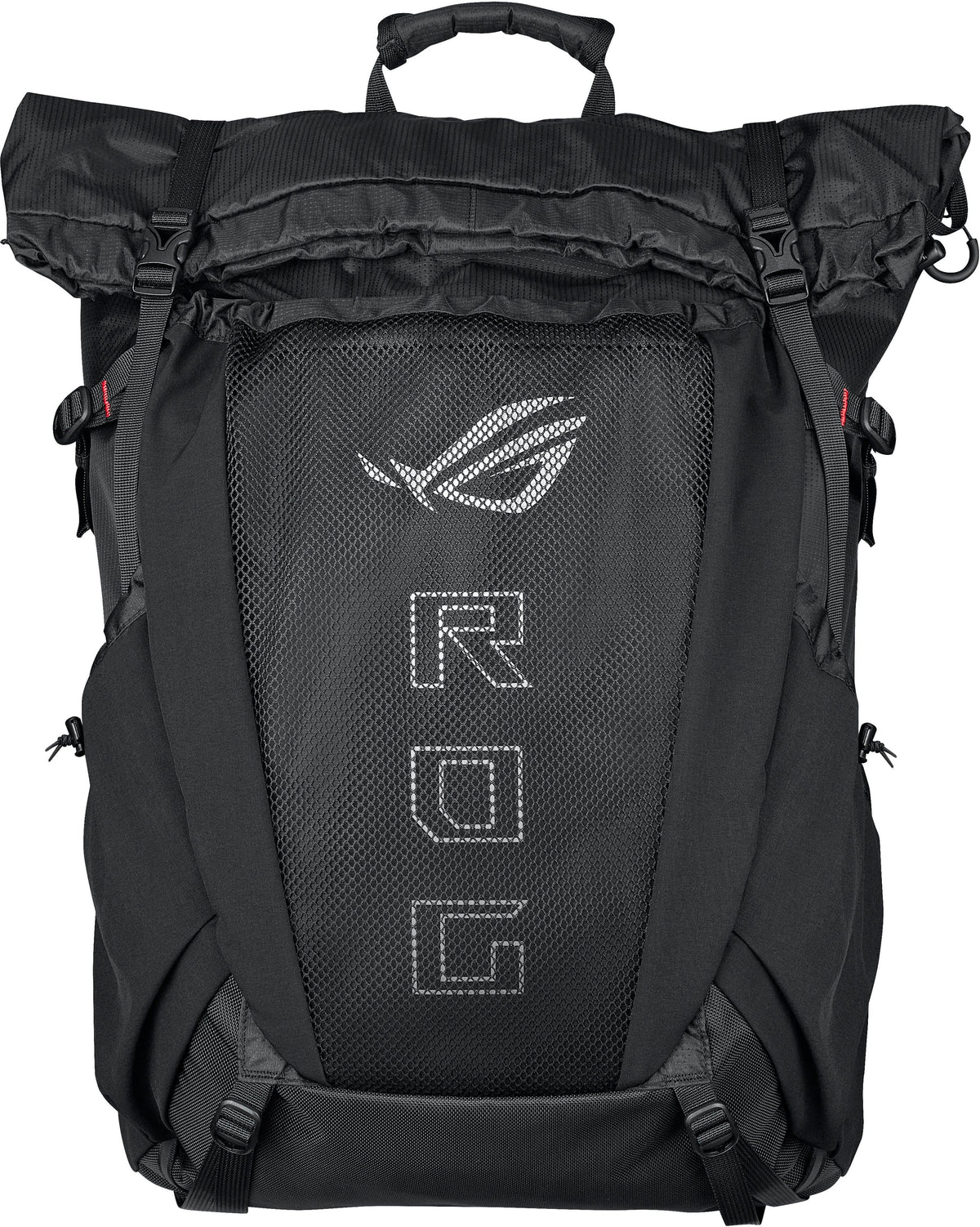 ASUS - ROG Archer ErgoAir 40L Lightweight Modular Gaming Backpack with 18" Laptop Compartment and Waterproof Rain Cover - Black