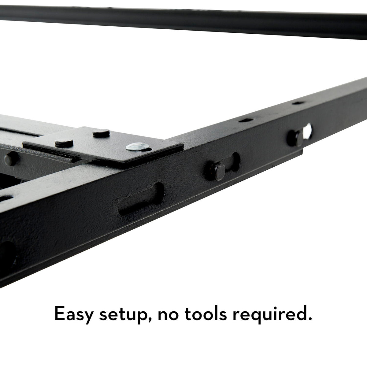 Twin / Full Adjustable Bed Frame - Wheels