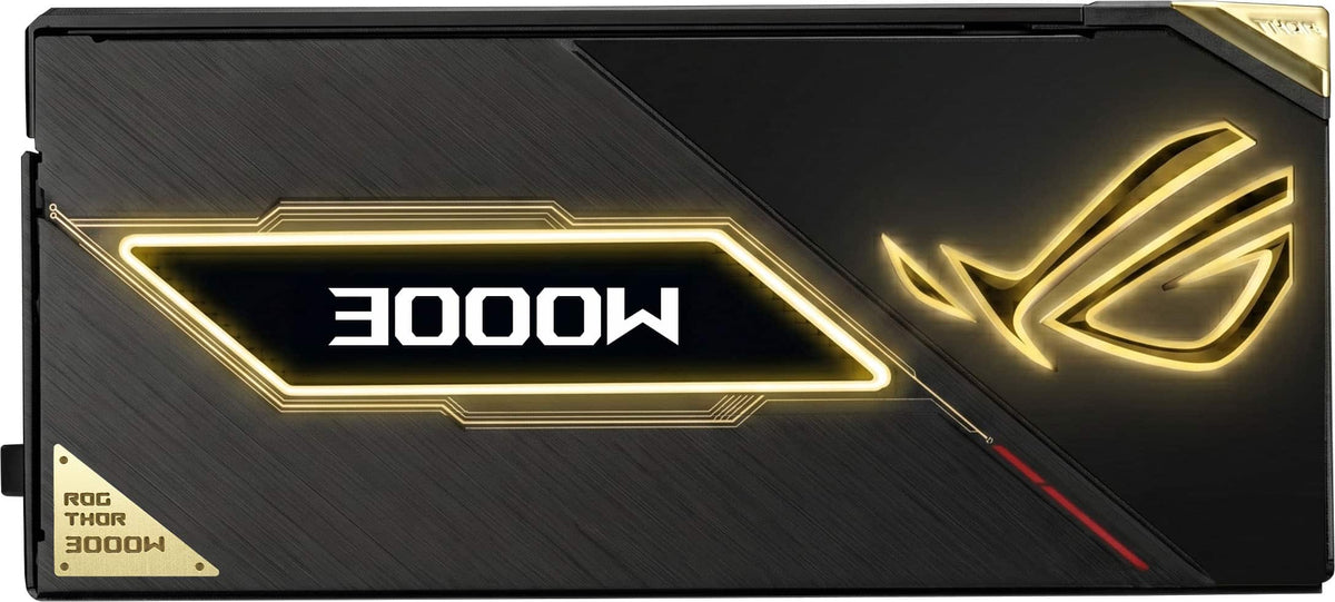 ASUS - ROG Thor 3000W 80 Plus Titanium Fully Modular ATX 3.1 PCIe 5.1 Power Supply with Dual-Voltage Adaptive Design - 20th Edition