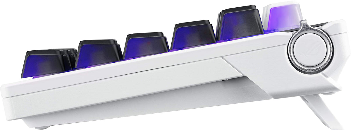 ASUS - ROG Azoth X 75% Wireless Mechanical RGB Gaming Keyboard with Hot-Swappable ROG NX Snow Switches - White